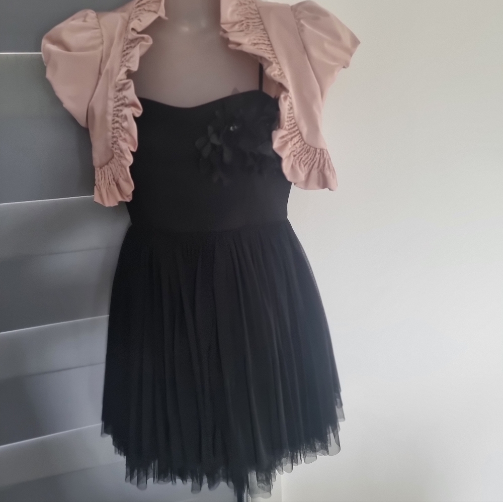 ✨️Womens Pink bolero jacket in dusty pink✨️ - Picture 7 of 11